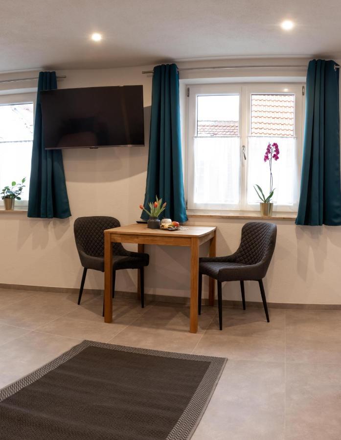 Apartment Alte Raiffeisenkasse ローテンブルク・オプ・デア・タウバー エクステリア 写真