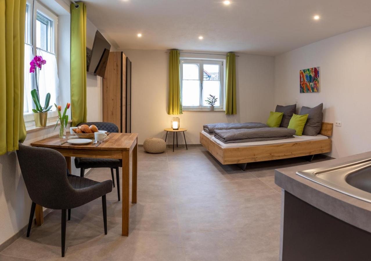 Apartment Alte Raiffeisenkasse ローテンブルク・オプ・デア・タウバー エクステリア 写真